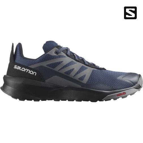 Tenis Senderismo Salomon Patrol Hombre Azul Marino | MX QHZR801